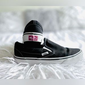 Vans Slip-On Skate Shoe - Black - US Men 5.0 | Women 6.5